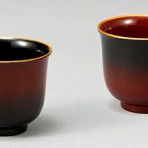ぼかし塗　ぐい?ペア インテリア 漆器 盆 カタログギフト 景品 粗品