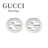 グッチ ピアス メンズ レディース インターロッキングG スタッズピアス シルバー925 大人 高級感 ブランドアクセサリー 誕生日 プレゼント 記念日 ギフト GUCCI 成人 卒業 入学
