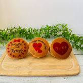 オリジナルどら焼き ギフト 絵文どら 1箱5個入 プリントクッキー あんこ 選べるデザイン メッセージ付 エモどら 和菓子 オリジナル プレゼント お祝い 内祝い 送料無料