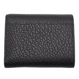 メゾン マルジェラ　Maison Margiela　三つ折り財布　SA3UI0010 P4455 T8103　ブラック　グレインレザー　コンパクト財布　ミニウォレット