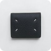 メゾンマルジェラ MAISON MARGIELA 二つ折り財布 二折財布 S56UI0140P4455T8013 メンズ レディース BLACK ブラック