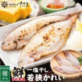 若狭カレイ 一塩干し ミニサイズ 3尾 3セット 6セット カレイ 一夜干し 保存料不使用 干物 天神講 天神様