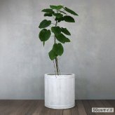 ガーデン エクステリア 「FARBOR」 ファーバー 木調FRPプランター 幅40 (丸型) E002-EN400 直径38 高さ40 植木鉢 プランター 木製 ウッド 軽量 大型 25L カバー 庭 インテリア 室内 店舗 おしゃれ 新生活