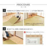 の畳屋さんシリーズ DIY用 薄畳 樹 いつき 約82×82×1.3cm 1枚 敷き畳 置き畳 リフォーム DIY カットできる