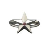 スターリング 指輪 シルバー925 【刻印無料】スター 星 リング 選べる 天然石 誕生石 シルバーアクセサリー メンズ レディース ユニセックス スターリングシルバー 誕生日 クリスマス プレゼント 贈り物 ギフト 母の日 ハンドメイド 箱入り Grand Galleria グランドガレリア