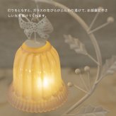 フラワーランプ 06 FL06[テーブルランプ 間接照明 おしゃれ 卓上ライト 花 ライト インテリア雑貨 ベッドサイドライト かわいい ガラスランプ 北欧 ナイトライト フラワーライト 韓国インテリア 電池式ライト プレゼント]