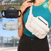【正規輸入販売代理店】ボディバッグ ブランド おしゃれ レディース 斜めがけ 大人 ノルディス Nordace Eclat Re:Life スリングバッグ ND1100 旅行 コンパクト 耐水