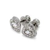 スワロフスキー swarovski ピアス アクセサリー 5720859 Ariana Grande x Swarovski ハート スタッドピアス レディース シルバー 海外正規品