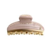 アレクサンドルドゥパリ ALEXANDRE DE PARIS ヘアクリップ ヘアアクセサリー VENDOME ICCM-15571-16S5-BEIGE-3053 ベージュ ゴールド