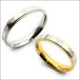 【時を刻む】Premium Roma｜一周ローマ数字デザイン ペアリング｜ステンレス ペアリングマリッジリング お急ぎ便 平日限定指輪 刻印 名入れ プレミアム アトラス ローマ 金属アレルギー対応 つけっぱなし 付 当社オリジナルリング セカンドマリッジ  ギフト 彼氏 彼女へ ペアアクセサリー ジーラブ