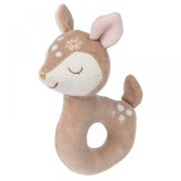 メリーマイヤー イッシーグリッツィー バンビ ラトル 15cm | ぬいぐるみ ナチュラルカラー 動物 どうぶつ ファーストトイ ベビー 赤ちゃん こども Mary Meyer 正規輸入品