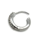 スワロフスキー swarovski ピアス Matrix アクセサリー 5690670 マトリックス フープピアス レディース シルバー 海外正規品