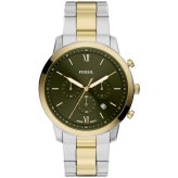 フォッシル FOSSIL 腕時計 メンズ NEUTRA クロノグラフ アナログ ツートーン ステンレススチールウォッチ FS6189【2026 新作】