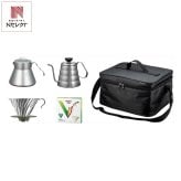 ハリオ V60 アウトドアコーヒーベーシックセット ケトル ドリッパー コーヒーサーバー付き ペーパーフィルター【北海道・沖縄県・離島 配送不可】