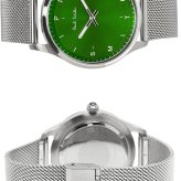 ポールスミス Paul Smith 腕時計 メンズ 41mm ステンレス クラシック ブランド 人気 ウォッチ ギフト プレゼント テンポ TEMPO グリーン グレー シルバー
