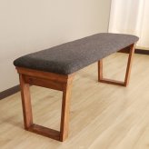 ダイニングベンチ ハイム レッドオーク 天然木 92cm・120cm ナチュラル・ブラウン W92xD35xH44cm / W120xD35xH44cm ベンチ 長椅子 食卓椅子 ダイニング 木製 ナチュラル ブラウン おしゃれ