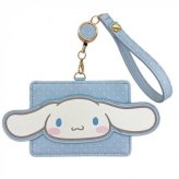 サンリオ パスケース リール付き シナモロール 定期入れ キャラクター ダイカット ICカードケース 通学 通勤 かわいい グッズ 子供 女の子 プレゼント サンリオ正規ライセンス品