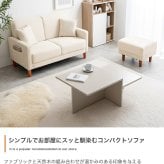 ソファ 座椅子 ー 2人掛け コンパクト 一人用 2.5人掛け 二人掛け 北欧 ロー 一人暮らし ポケット付き 収納付き おしゃれ ファブリック