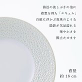 BERNARDAUD ベルナルド エキュムパール パンプレート 16cm ペア 名入れ彫刻代込み 名前 彫刻 刻印 プレゼント ギフト 記念日 高級 ブランド 開店祝 新築祝 誕生日 お皿 プレート インテリア パン皿 記念プレート ペアギフト ペア皿 パール婚