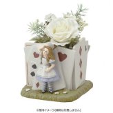ミニポット アリス SR-0651-160 プランター 植木鉢 多肉植物 卓上 玄関 キャラクター かわいい おしゃれ 雑貨 ギフト セトクラフト