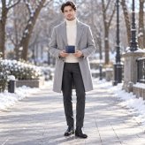 LANVINenBlue ランバンオンブルー 財布 折り財布 ウォレット レノア 二つ折り財布  メンズ 普段使い 牛革 レザー