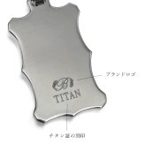 ハワイアンジュエリー ペア ペンダントトップ 金属アレルギー 対応 純チタン 刻印 無料 誕生石 ウェーブプレート Sサイズ チェーン別売りステンレスより軽く肌に優しい カップル プレゼント ハロウィン 【品番：TIP407SP】