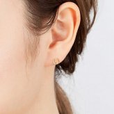 【無料ラッピング】  ヨンドシー 4℃ ピアス K10 イエローゴールド ピアス キュービックジルコニア レディース ブランド 正規品 新品 ギフト プレゼント 人気 おすすめ 誕生日 記念日 クリスマス 送料無料