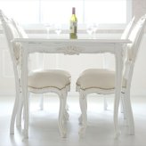 ダイニング家具 テーブル 4人 ダイニング チェア 楕円 伸縮 伸長式 5点セット BR アンティーク調 ロココ調 姫系 猫脚 ヨーロピアン 輸入家具 オシャレ クラシック かわいい 北欧