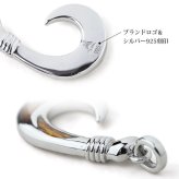 ハワイアンジュエリー フィッシュフック モアナ コアウッド 刻印無料 ペンダントトップ 精霊の宿る木 シルバー925 ネックレス チェーン別売 ペンダントヘッド aumakua メンズ レディース 誕生日 プレゼント ハロウィン 【品番：058-61-01】