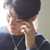 ハワイアンジュエリー リング 指輪 刻印 無料 誕生石入れ可 コインエッジ 号～29号 26号 シルバー925 太め 幅広 ギフト対応可 大きいサイズ BY THE SEA バイザシー 彼女 妻 女性 レディース 誕生日 プレゼント ハロウィン 【品番：SR701】