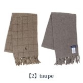 2026 最新 ポロ ラルフローレン マフラー ストール メンズ レディース POLO RALPH LAUREN リバーシブル ロゴ チェック 無地 イタリア製 PC0743 選べるモデル