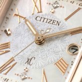 シチズン クロスシー hikari collection 腕時計 ブランド レディース チタン 数量限定 ダイヤモンド 電波ソーラー CITIZEN xC ES9506-54N