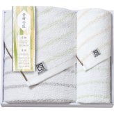 【直送】素材の匠 泉州こだわり バス フェイスタオルセット [26-7540-052] YSK-350S タオルセット 綿100% 日本製 ギフト 内祝い 出産内祝い 快気祝い お返し 贈り物 プレゼント