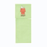 スヌーピー ペーパーホルダーカバー ドッグハウス グリーン トイレ用品 SNOOPY