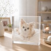 チワワ ガラスブロック 愛犬 ダックスフンド うちの子 名入れ 愛犬家 オーダーメイド ペット写真 置き物 メモリアルフォトフレーム 小型犬 クリスタル うちの子記念日 記念品 コーギー 写真立て 犬 ペット メモリアルグッズ プレゼント ディスプレイ ペットグッズ おしゃれ ペットロス オリジナル メモリアル 写真 サプライズ 飼い主 高級 ギフト 誕生日 肉球 写真入り ポメラニアン【c01】