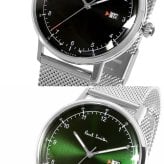 ポールスミス Paul Smith 腕時計 メンズ 41mm ステンレス クラシック ブランド 人気 ウォッチ プレゼント ゲージ GAUGE グリーン ブラック ネイビー シルバー
