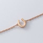 ハワイアンジュエリー ブレスレット つけっぱなし レディース ステンレス 金属アレルギー ブランド 大人 シンプル ホースシュー 馬蹄 ダイヤモンド ローズゴールドカラー サージカルステンレス クリスマス 誕生日 プレゼント テラグラティア Terra-gratia【lstb014rg】単品