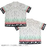 鬼滅の刃 胡蝶しのぶ ドライアロハシャツ シャツ ベージュ Lサイズ