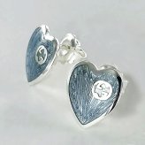 GUCCI グッチ ピアス ハート ブルー レディース 母の日 シルバー925 両耳ピアス シンプル おしゃれ 結婚式 結婚記念日 プレゼント 妻 彼女 誕生日プレゼント 女性 母 ギフト チェーンネックレス ジュエリー 成人 卒業 入学