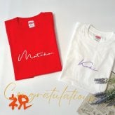 ＼ 名入れ ／ お祝いTシャツ 半袖 還暦 60歳 赤 古希 70歳 紫 半袖 Tシャツ 名前入り 名入れ ギフト プレゼント 長寿祝い 男性 女性