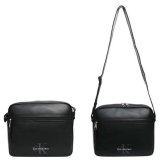 カルバンクライン CALVIN KLEIN ショルダーバッグ BOLD LOGO WEBBING LAPTOP FLIGHT lv04d3442g-ub1 ブラック BLACK