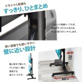 前面・背面 デュアルTVスタンド Deux(ドゥー) ONTV0363 テレビ台 テレビボード シンプルスタイル モダン 角型 スチール テレビサイズ32型-65型 ※2台設置の場合MAX55型 幅83cm 奥行64.5cm 高さ164cm 新生活