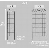 ガーデン エクステリア クラシックフェンス220 ハイタイプ 2枚組 フェンス アイアン ガーデニング 枠 柵 仕切り 目隠し 境目 クラシカル アンティーク トレリス ベランダ つる 薔薇 バラ 朝顔 園芸 ラティス つるバラ 庭誘引 屋外 新生活