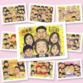 米寿祝い 似顔絵 ギフト 名入れ プレゼント 手描き 贈り物 米寿 誕生日 88歳 長寿 長寿祝い 大人数 お父さん 家族 両親 お母さん 修正無料 下書き確認 名入れ そっくり 一生もの 喜ばれる 実績多数 88歳 思い出 長寿 大量注文 カラフル 百寿祝い 卒寿祝い 記念日 お祝い返し 二次会 オーダーメイド 闘病中の方への励まし 喜寿祝い 還暦祝い ハロウィン