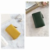 キーケース 小銭入れ 財布 一体 レディース 【名入れ 可能】【ネコポスで送料無料】本革 スマートキー ウォレットキーケース 小銭入れ付き キーケース付き 財布 紙幣 レザー 革 車の鍵 プレゼント mieno Diva 牛革 キーケース ミニ財布 5F (07000395r)
