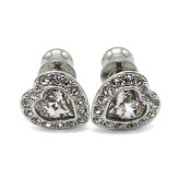 スワロフスキー swarovski ピアス アクセサリー 5720859 Ariana Grande x Swarovski ハート スタッドピアス レディース シルバー 海外正規品