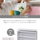 ラック 1cmピッチ 薄型 大容量 文庫本 上置き 幅60 本棚 壁面収納 突っ張り 木製 コミック 本収納 ぶんこ本 マンガ CD ブルーレイ 新生活