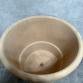 イタリア製 テラコッタ植木鉢 陶器製 おしゃれ 大型 シリンドロ アリーナ XL 15号 φ44×H35.5cm 素焼き 北欧 かわいい 鉢カバー 屋外向け 観葉植物用 サボテン 特大 ガーデニング ベランダ 玄関 丸型 インテリア プランター 深型