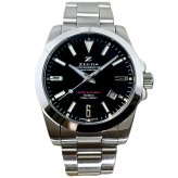 ジーダ ZEEDA テスラコード マーク2 TESLA-CODE MARK-II PIANO BLACK 腕時計 メンズ 自動巻き ZD-TC2-BLK