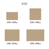 ラグ カーペット 抗菌 消臭 抗ウイルス ホット 対応 ダイニング 長方形 ギャベ柄 約190×290cm